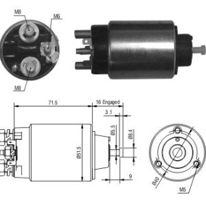Solenoide Zm SOL-ZM864