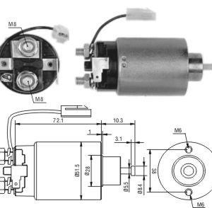 Solenoide Zm SOL-ZM696