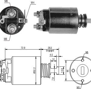 Solenoide Zm SOL-ZM583