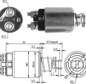 Solenoide Zm SOL-ZM655