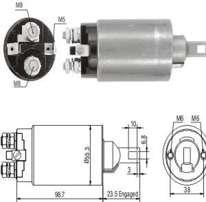 Solenoide Zm SOL-ZM895