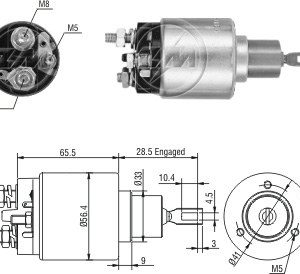 Solenoide Zm SOL-ZM4973