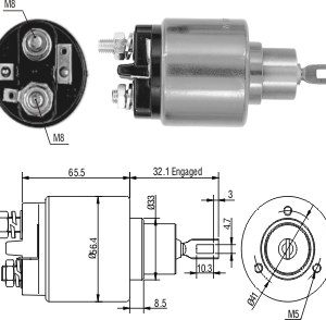 Solenoide Zm SOL-ZM573