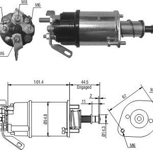 Solenoide Zm SOL-ZM611