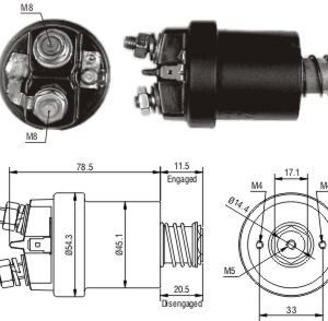 Solenoide Zm SOL-ZM560