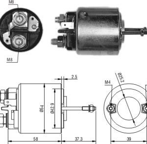 Solenoide Zm SOL-ZM597