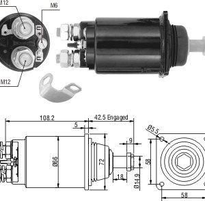 Solenoide Zm SOL-ZM831