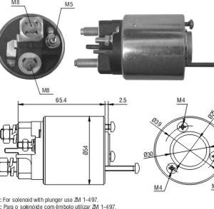 Solenoide Zm SOL-ZM497