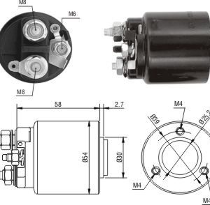 Solenoide Zm SOL-ZM591