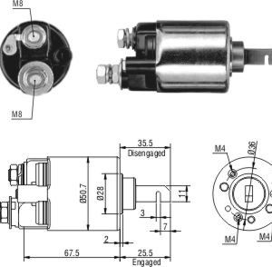 Solenoide Zm SOL-ZM603