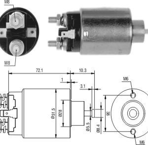 Solenoide Zm SOL-ZM699