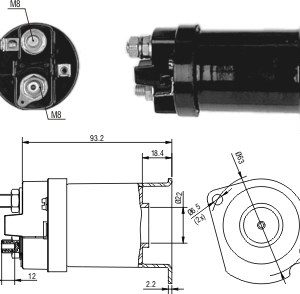 Solenoide Zm SOL-ZM556