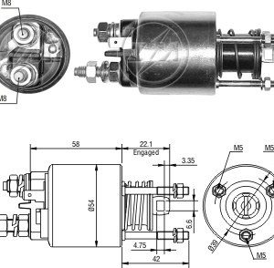Solenoide Zm SOL-ZM6595