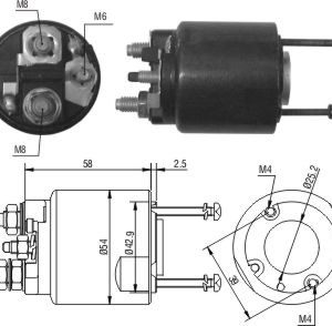 Solenoide Zm SOL-ZM495