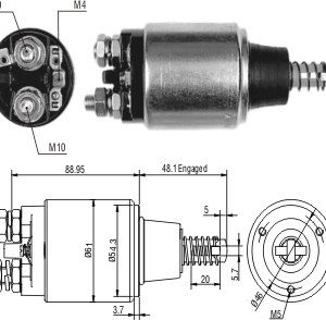 Solenoide Zm SOL-ZM648