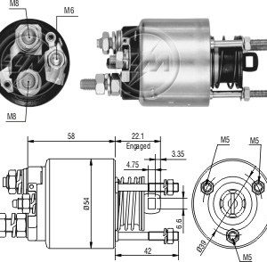 Solenoide Zm SOL-ZM3595