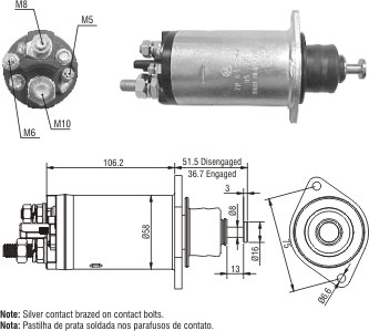 Solenoide Zm SOL-ZM815
