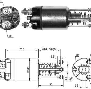 Solenoide Zm SOL-ZM5651