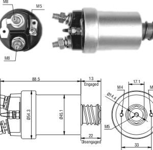Solenoide Zm SOL-ZM1561