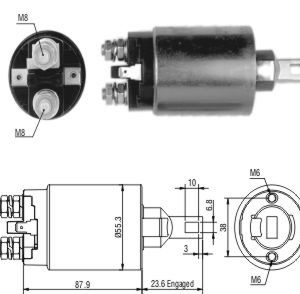 Solenoide Zm SOL-ZM893