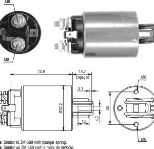 Solenoide Zm SOL-ZM581
