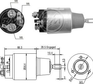 Solenoide Zm SOL-ZM2775