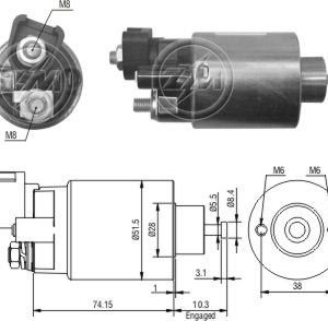 Solenoide Zm SOL-ZM994