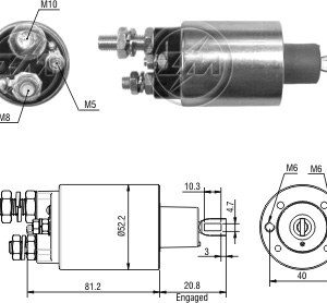 Solenoide Zm SOL-ZM3485