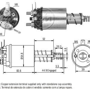 Solenoide Zm SOL-ZM1613