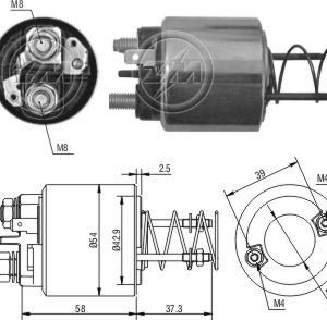 Solenoide Zm SOL-ZM1594