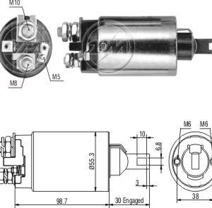 Solenoide Zm SOL-ZM890