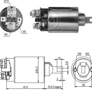 Solenoide Zm SOL-ZM892