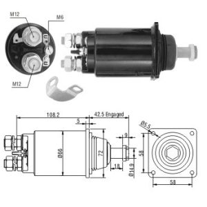 Solenoide Zm SOL-ZM832