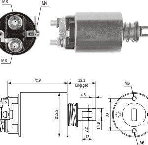 Solenoide Zm SOL-ZM687