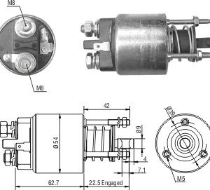 Solenoide Zm SOL-ZM7395