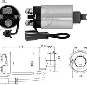 Solenoide Zm SOL-ZM2896