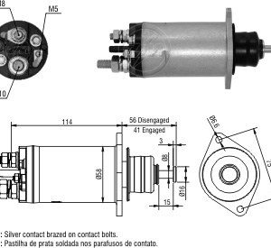 Solenoide Zm SOL-ZM2818