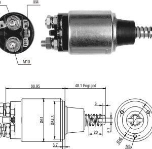 Solenoide Zm SOL-ZM638