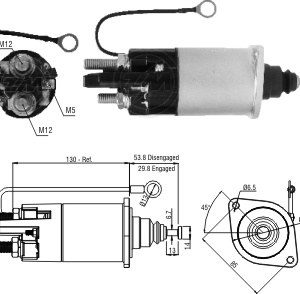 Solenoide Zm SOL-ZM841