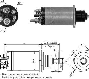 Solenoide Zm SOL-ZM1818