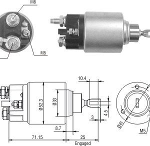 Solenoide Zm SOL-ZM376