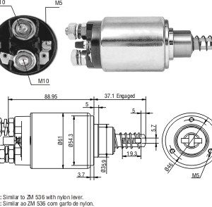 Solenoide Zm SOL-ZM636