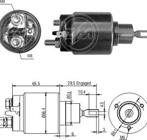 Solenoide Zm SOL-ZM1976