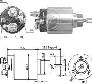Solenoide Zm SOL-ZM1475