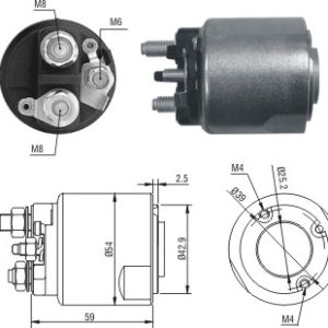 Solenoide Zm SOL-ZM494