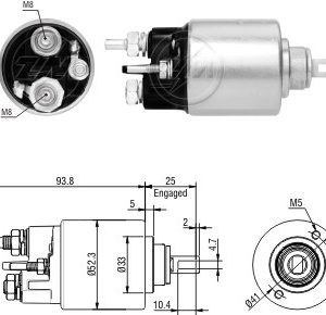 Solenoide Zm SOL-ZM6271