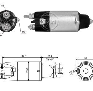 Solenoide Zm SOL-ZM898