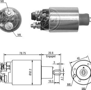 Solenoide Zm SOL-ZM2482