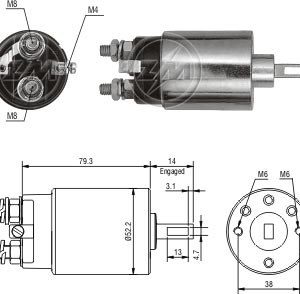 Solenoide Zm SOL-ZM1689