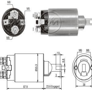 Solenoide Zm SOL-ZM894